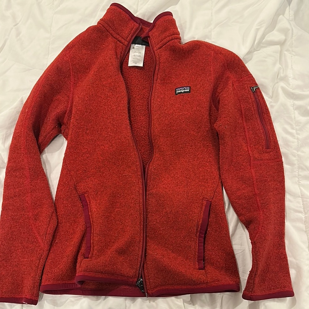 Patagonia Women's Red Fleece Jacket